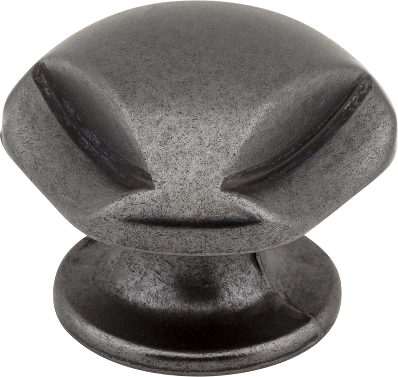 1-5/16" Overall Length Gun Metal Chesapeake Cabinet Knob