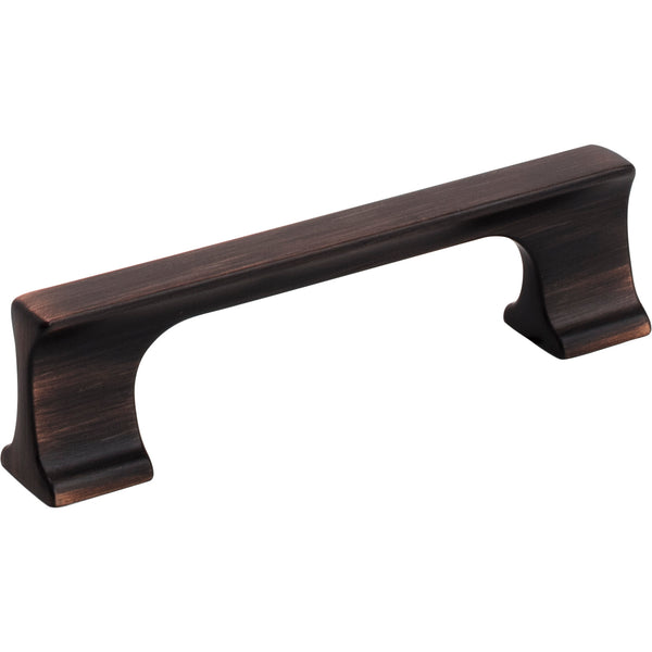 96 mm Center-to-Center Brushed Oil Rubbed Bronze Sullivan Cabinet Pull