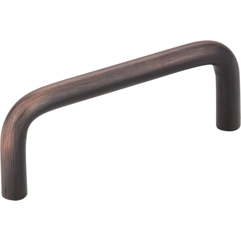 3" Center-to-Center Brushed Oil Rubbed Bronze Torino Cabinet Wire Pull