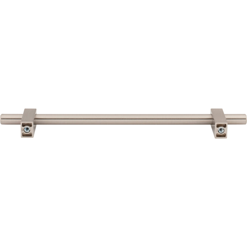 192 mm Center-to-Center Satin Nickel Larkin Cabinet Bar Pull