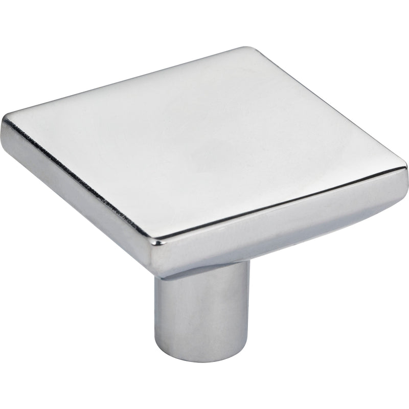 1-5/8" Overall Length Polished Chrome Walker 1 Square Knob