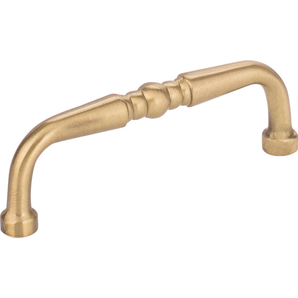 3" Center-to-Center Satin Brass Madison Cabinet Pull