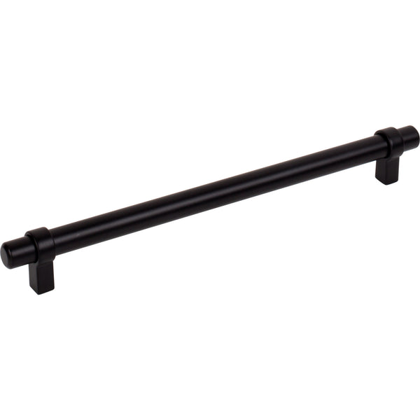 224 mm Center-to-Center Matte Black Key Grande Cabinet Bar Pull