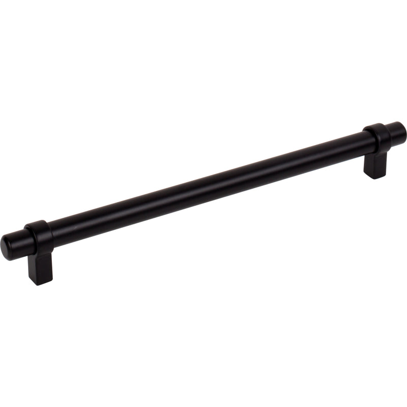 224 mm Center-to-Center Matte Black Key Grande Cabinet Bar Pull