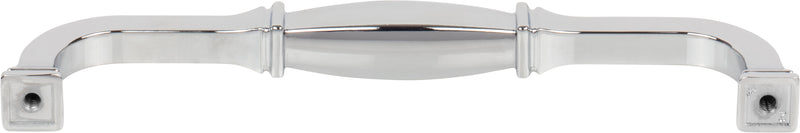 160 mm Center-to-Center Polished Chrome Audrey Cabinet Pull