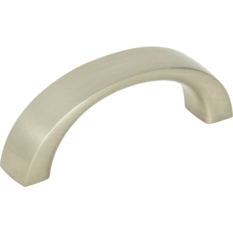 Tableau Curved Pull 1 13/16 Inch (c-c) Brushed Nickel