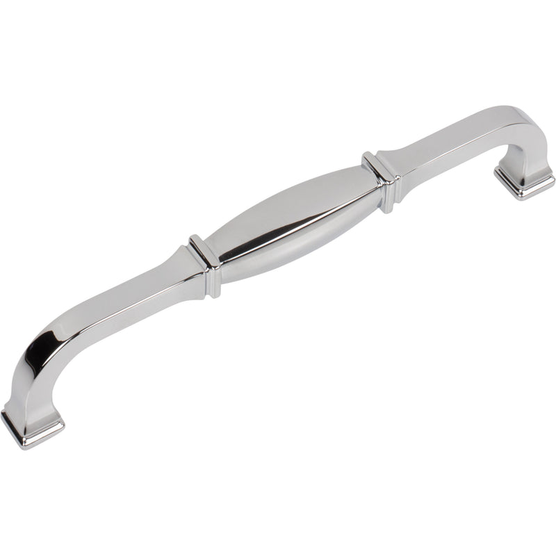 160 mm Center-to-Center Polished Chrome Audrey Cabinet Pull