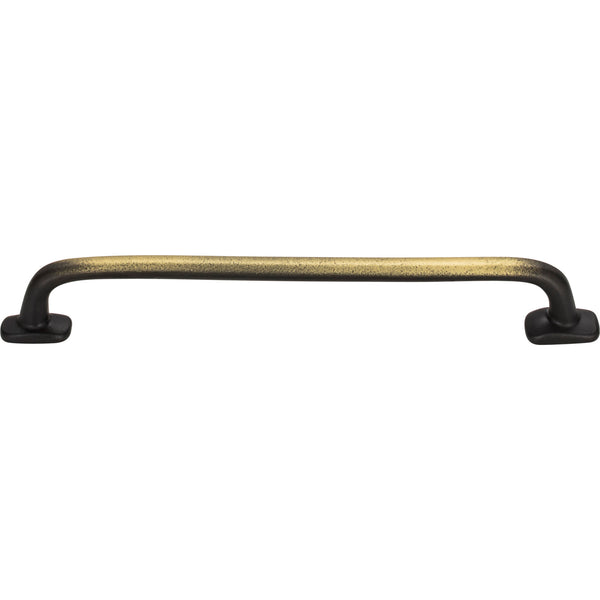 Distressed Pull 6 5/16 Inch (c-c) Antique Bronze