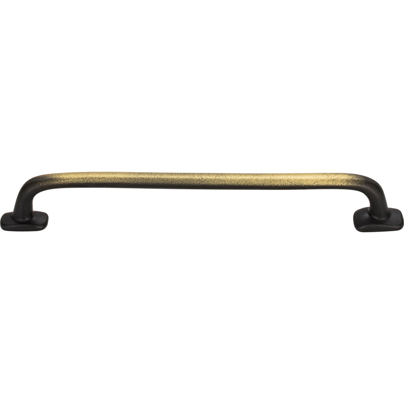 Distressed Pull 6 5/16 Inch (c-c) Antique Bronze