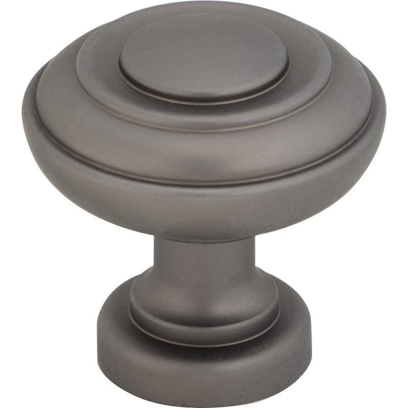 Ulster Knob 1 1/4 Inch Ash Gray