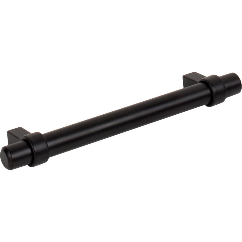 128 mm Center-to-Center Matte Black Key Grande Cabinet Bar Pull