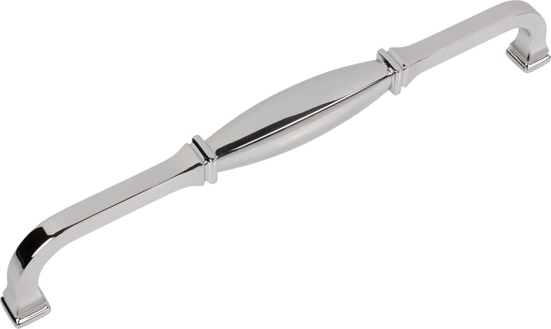 18" Center-to-Center Polished Chrome Audrey Appliance Handle