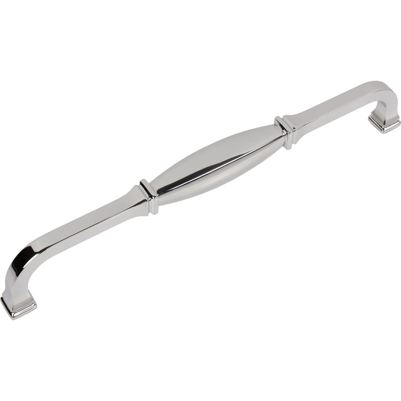 12" Center-to-Center Polished Chrome Audrey Appliance Handle