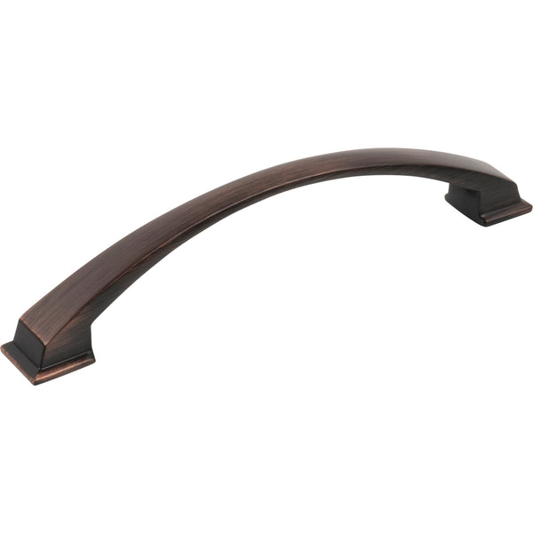 160 mm Center-to-Center Brushed Oil Rubbed Bronze Arched Roman Cabinet Pull