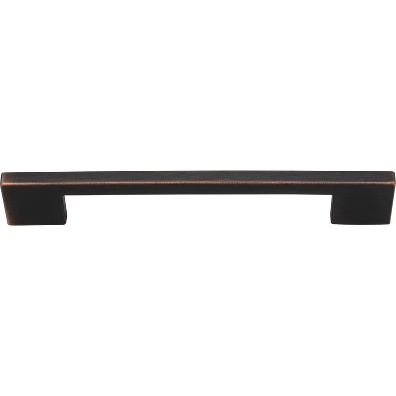 Thin Square Pull 7 9/16 Inch (c-c) Venetian Bronze