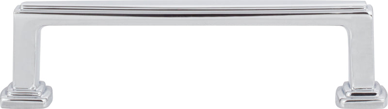 96 mm Center-to-Center Polished Chrome Richard Cabinet Pull