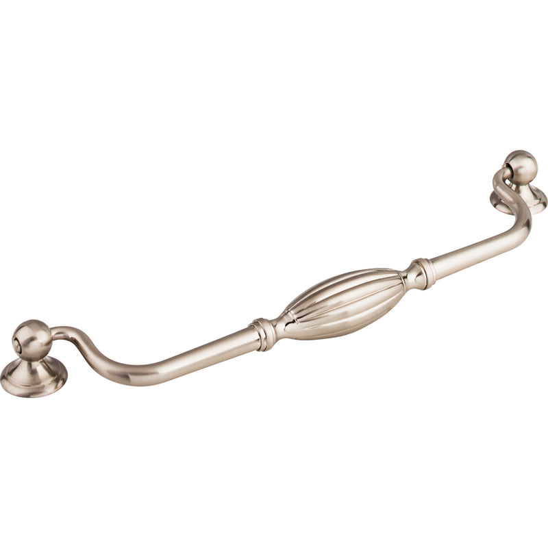 Tuscany Drop Pull 8 13/16 Inch (c-c) Brushed Satin Nickel