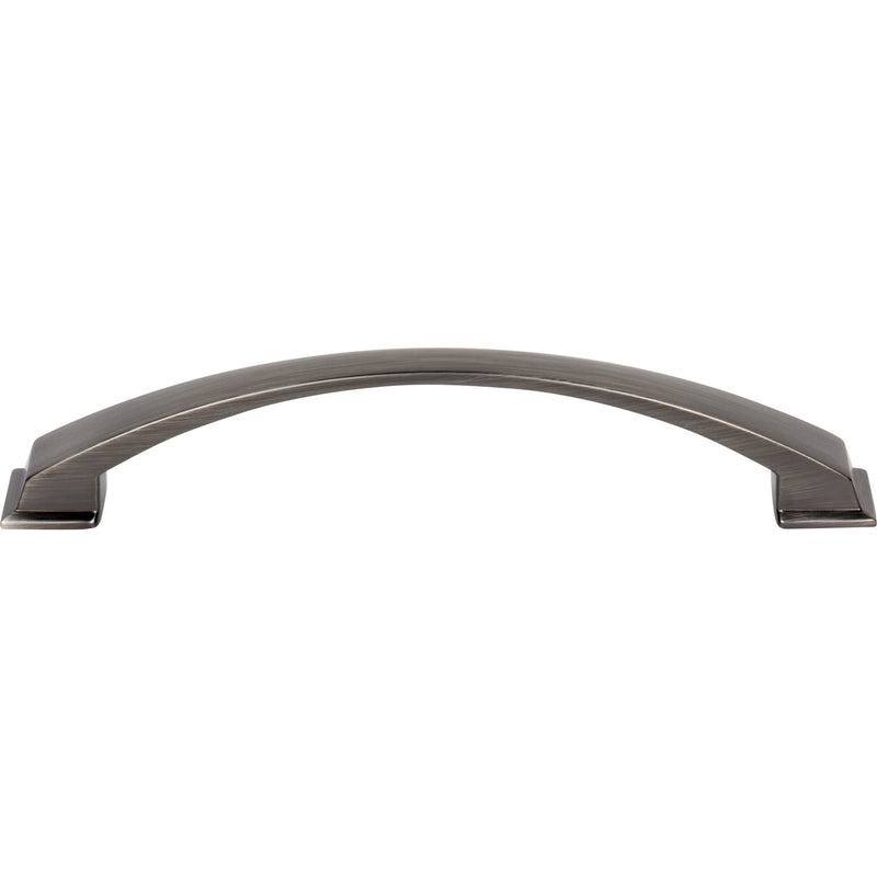 160 mm Center-to-Center Brushed Pewter Arched Roman Cabinet Pull