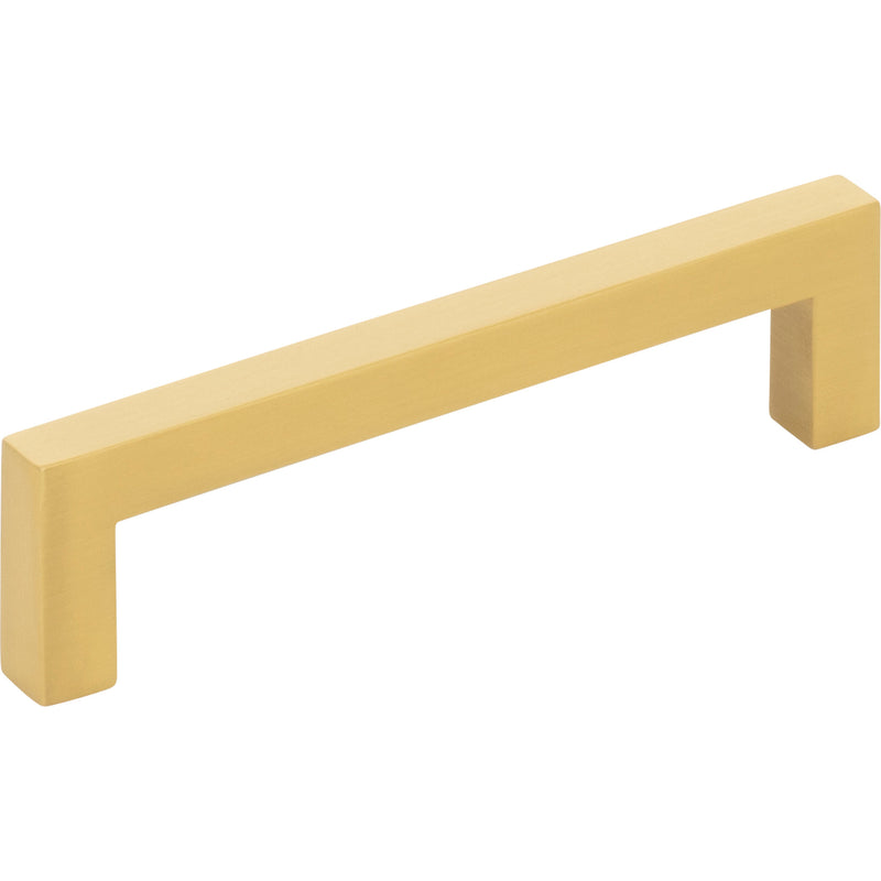 96 mm Center-to-Center Brushed Gold Square Stanton Cabinet Bar Pull