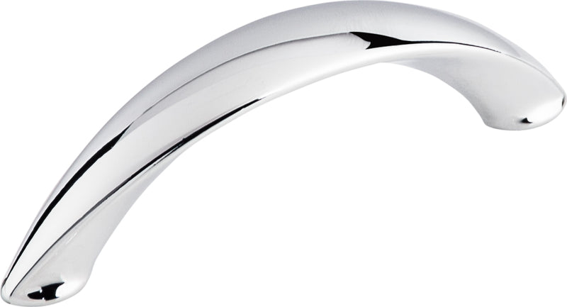 Arc Pull 3 Inch (c-c) Polished Chrome