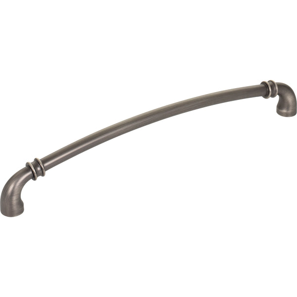 224 mm Center-to-Center Brushed Pewter Marie Cabinet Pull