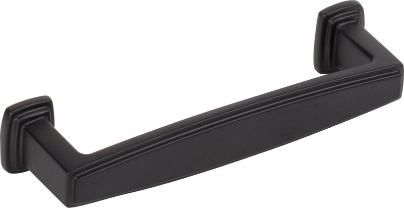 96 mm Center-to-Center Matte Black Richard Cabinet Pull