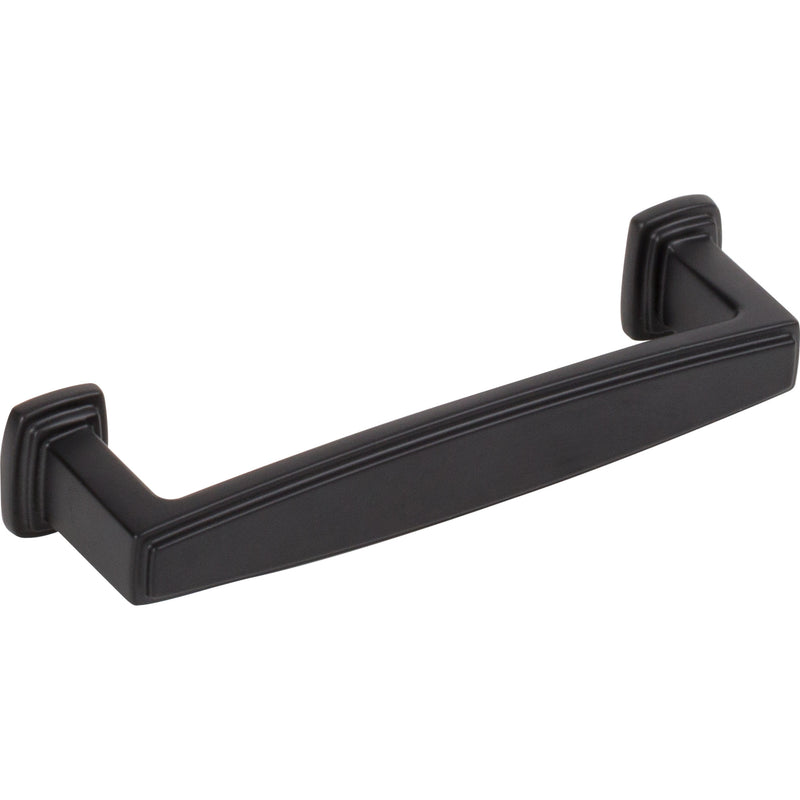 96 mm Center-to-Center Matte Black Richard Cabinet Pull