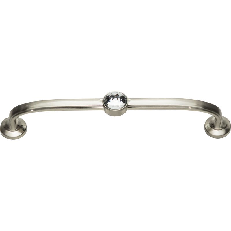 Legacy Crystal Bracelet Pull 5 1/16 Inch (c-c) Brushed Nickel