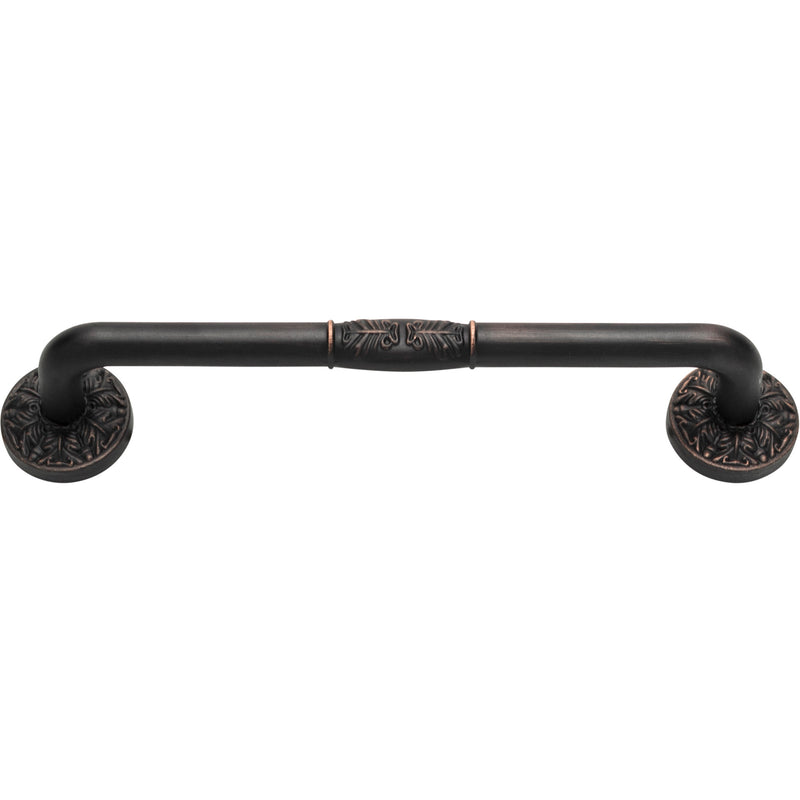 Hammered Medallion Pull 5 Inch (c-c) Venetian Bronze