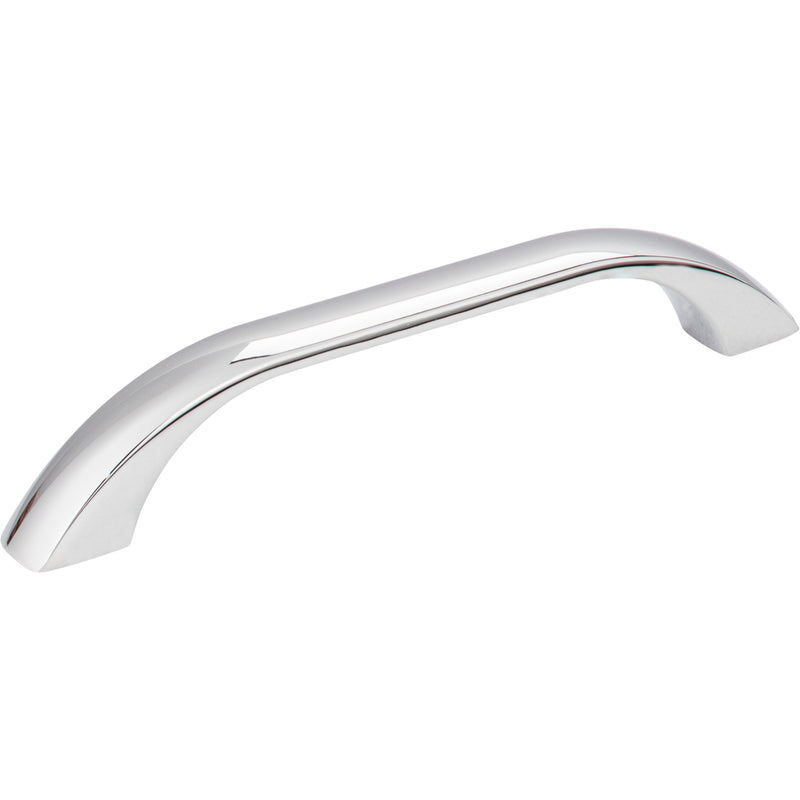 128 mm Center-to-Center Polished Chrome Square Sonoma Cabinet Pull