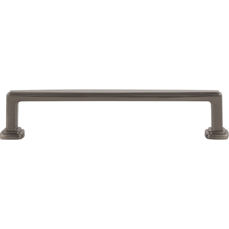 128 mm Center-to-Center Brushed Pewter Richard Cabinet Pull