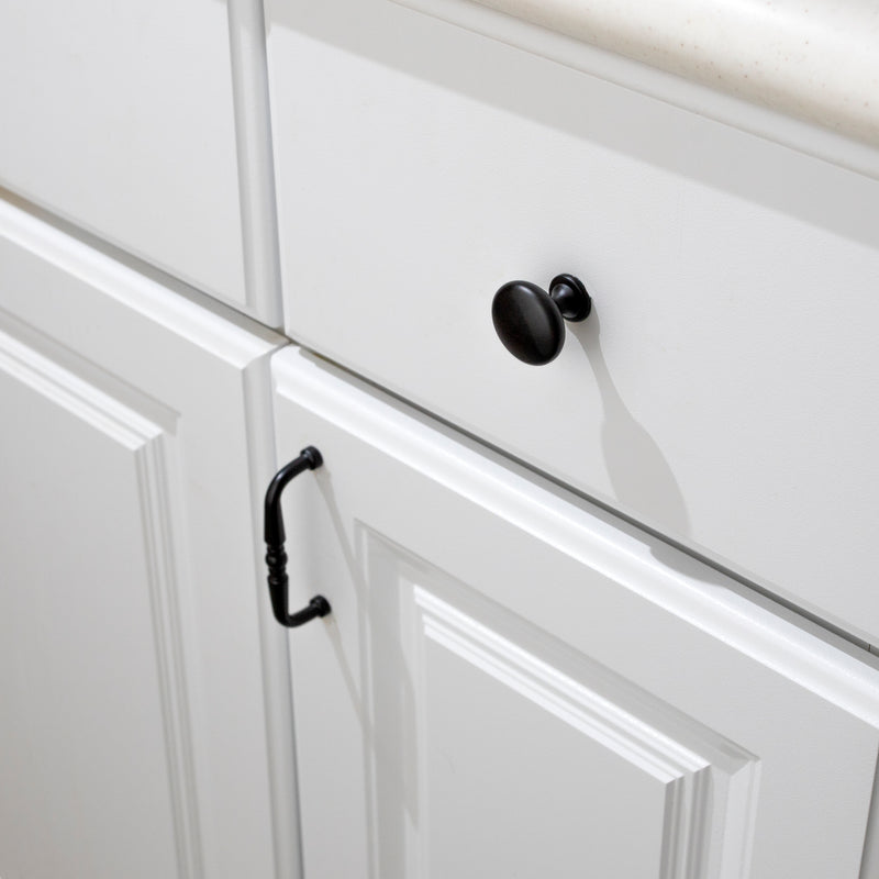 3" Center-to-Center Matte Black Madison Cabinet Pull