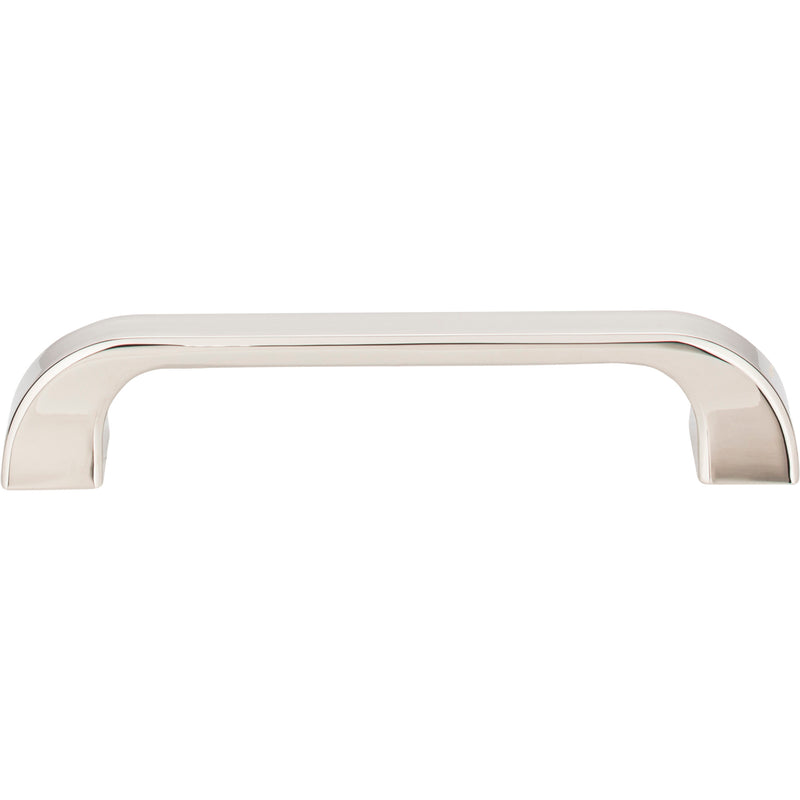 128 mm Center-to-Center Polished Nickel Square Marlo Cabinet Pull