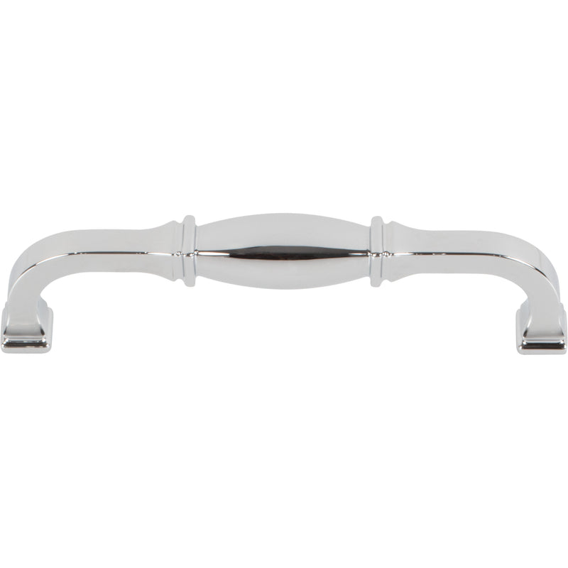 128 mm Center-to-Center Polished Chrome Audrey Cabinet Pull