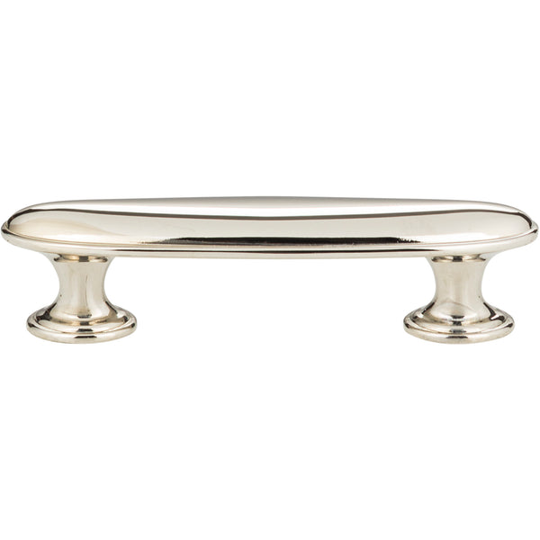 Austen Oval Pull 3 Inch (c-c) Polished Nickel