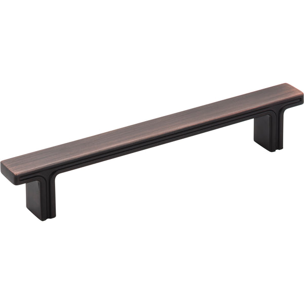 128 mm Center-to-Center Brushed Oil Rubbed Bronze Square Anwick Cabinet Pull