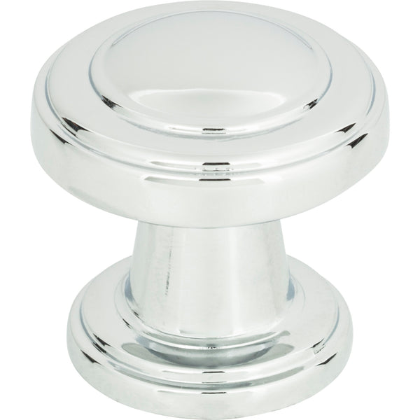 Bronte Knob 1 1/8 Inch Polished Chrome