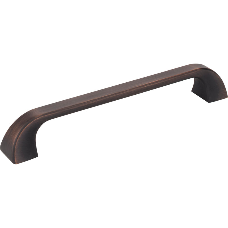 160 mm Center-to-Center Brushed Oil Rubbed Bronze Square Marlo Cabinet Pull