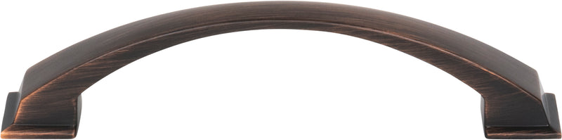 128 mm Center-to-Center Brushed Oil Rubbed Bronze Arched Roman Cabinet Pull