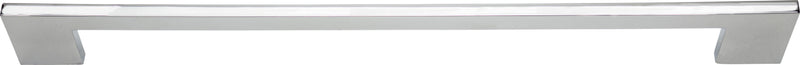Thin Square Appliance Pull 18 Inch (c-c) Polished Chrome