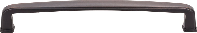 160 mm Center-to-Center Brushed Oil Rubbed Bronze Square Milan 1 Cabinet Pull