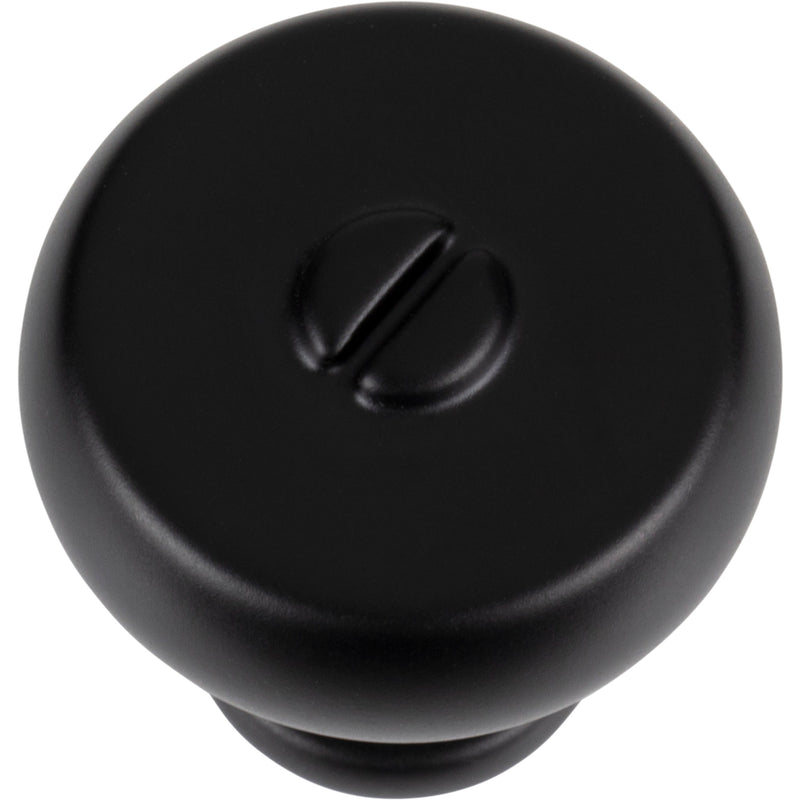 Everitt Knob 1 3/16 Inch Matte Black