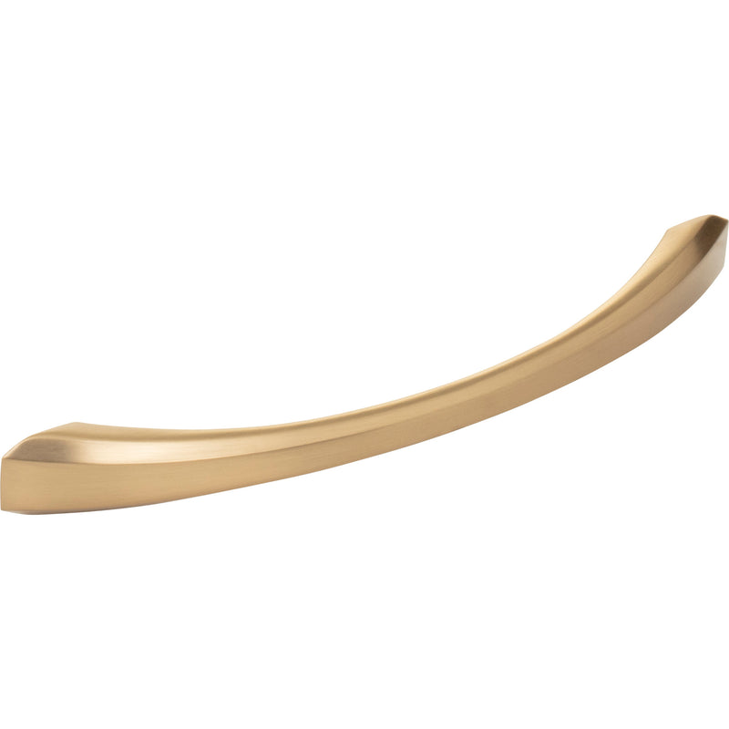 160 mm Center-to-Center Satin Bronze Wheeler Cabinet Pull