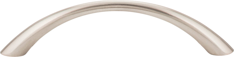 96 mm Center-to-Center Satin Nickel Arched Capri Cabinet Pull