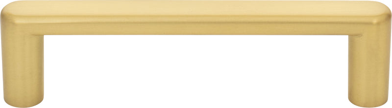 96 mm Center-to-Center Brushed Gold Gibson Cabinet Pull