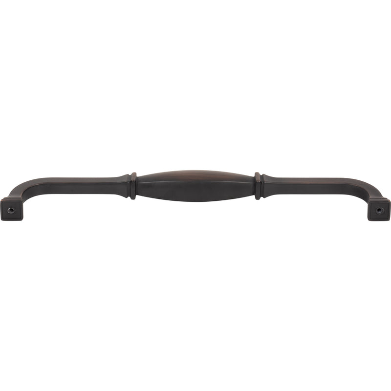 12" Center-to-Center Brushed Oil Rubbed Bronze Audrey Appliance Handle