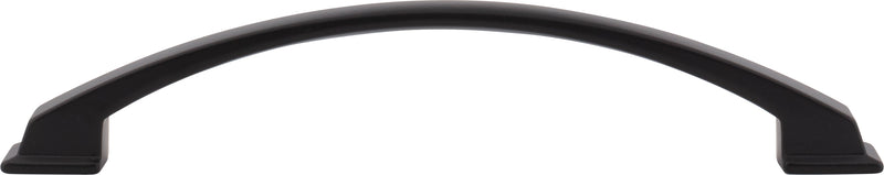 160 mm Center-to-Center Matte Black Arched Roman Cabinet Pull