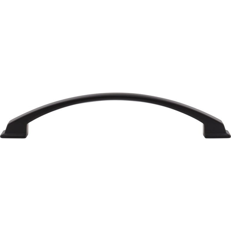 160 mm Center-to-Center Matte Black Arched Roman Cabinet Pull