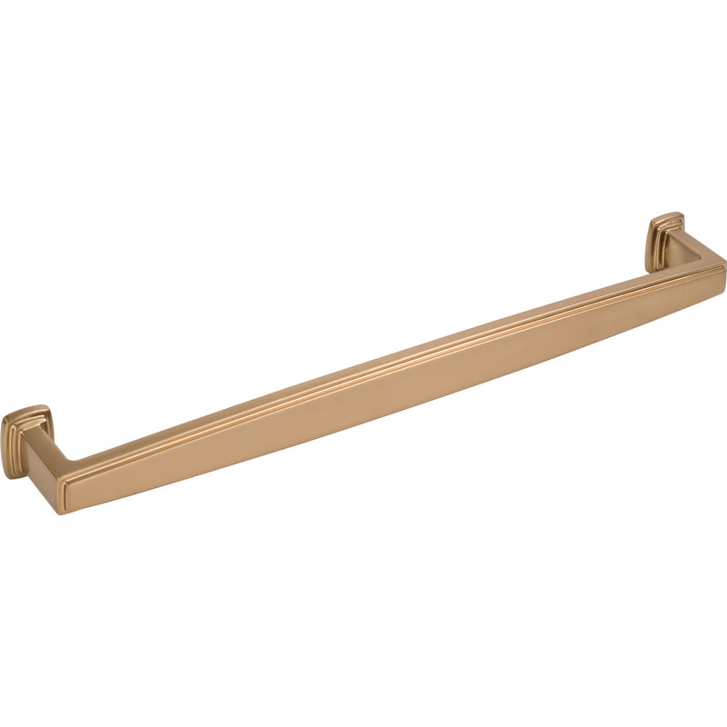 12" Center-to-Center Satin Bronze Richard Appliance Handle