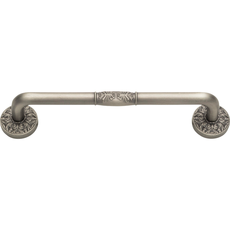 Hammered Medallion Pull 5 Inch (c-c) Pewter